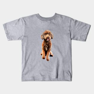 Mini Goldendoodle Doodle Dog Kids T-Shirt